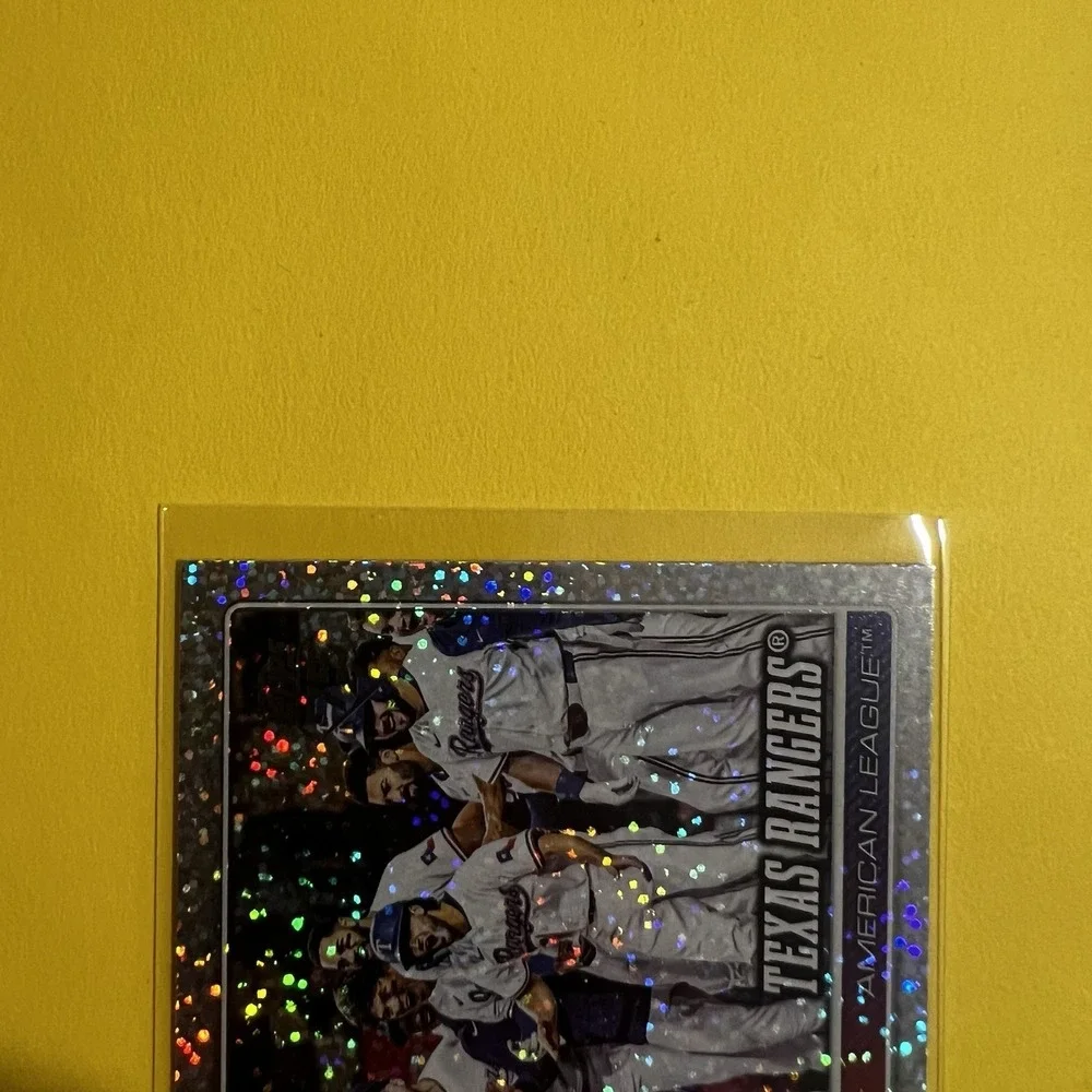 2026 Topps Series 1 Celebration Texas Rangers #258 Confetti Foil Team Card‎